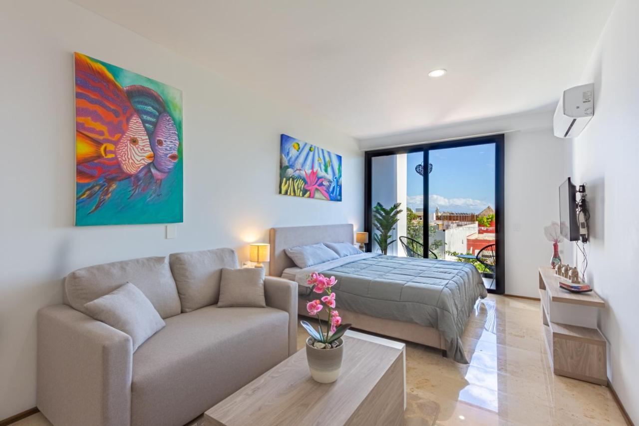 Luxury Studios On The 5Th Avenue Ocean View Rooftop I By Yeah Playa del Carmen Eksteriør billede